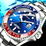 Stylish men’s stainless-steel watch in Pakistan