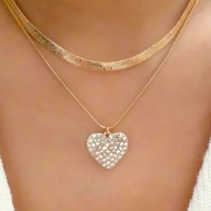 Trendy gold and silver chains and necklaces for girls in Pakistan