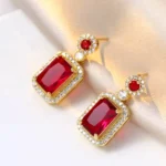 Silver necklace and earring set for women