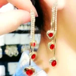 Trendy long earrings for girls and women for daily wear